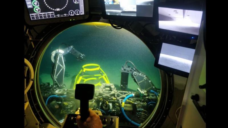 Indian Navy joins a select league of nations with capability to search, locate and provide rescue to distressed submarines by induction of 1st Deep Submergence Rescue Vessel (DSRV) and associated kit in fly away configuration which can be rapidly mobilised. (Photo: Twitter | @indiannavy) Indian Navy joins a select league of nations with capability to search, locate and provide rescue to distressed submarines by induction of 1st Deep Submergence Rescue Vessel (DSRV) and associated kit in fly away configuration which can be rapidly mobilised. (Photo: Twitter | @indiannavy)