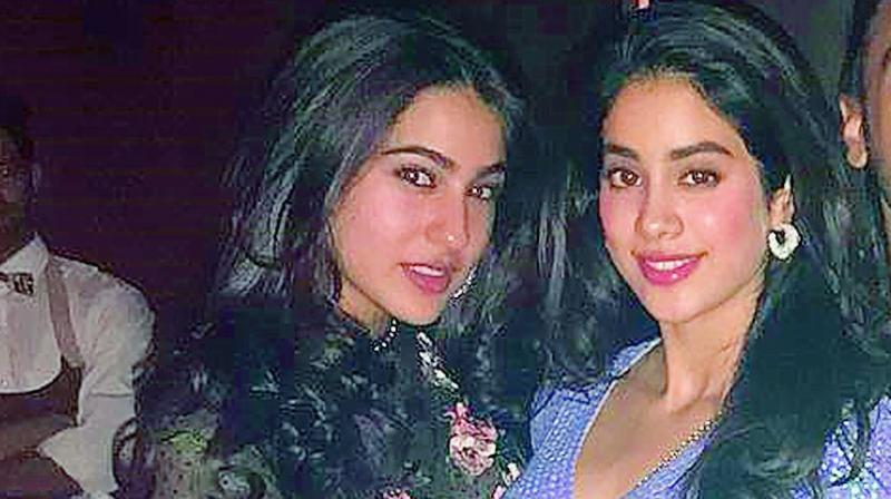 Sara Ali Khan and Janhvi Kapoor Sara Ali Khan and Janhvi Kapoor