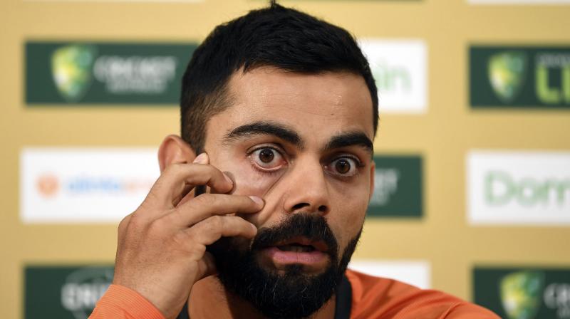 In Dhoni’s absence, Kohli’s tactical errors were in focus and the senior wasn’t in the mix as Australia did the unimaginable in making the highest successful chase against India. (Photo: AP) In Dhoni’s absence, Kohli’s tactical errors were in focus and the senior wasn’t in the mix as Australia did the unimaginable in making the highest successful chase against India. (Photo: AP)
