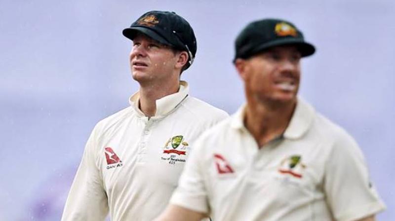 Australia captain Smith and Warner, his deputy, were both given 12-month suspensions from state and international fixtures by Cricket Australia for their roles in a ball-tampering scandal during a Test match in South Africa in March last year. (Photo: AP) Australia captain Smith and Warner, his deputy, were both given 12-month suspensions from state and international fixtures by Cricket Australia for their roles in a ball-tampering scandal during a Test match in South Africa in March last year. (Photo: AP)