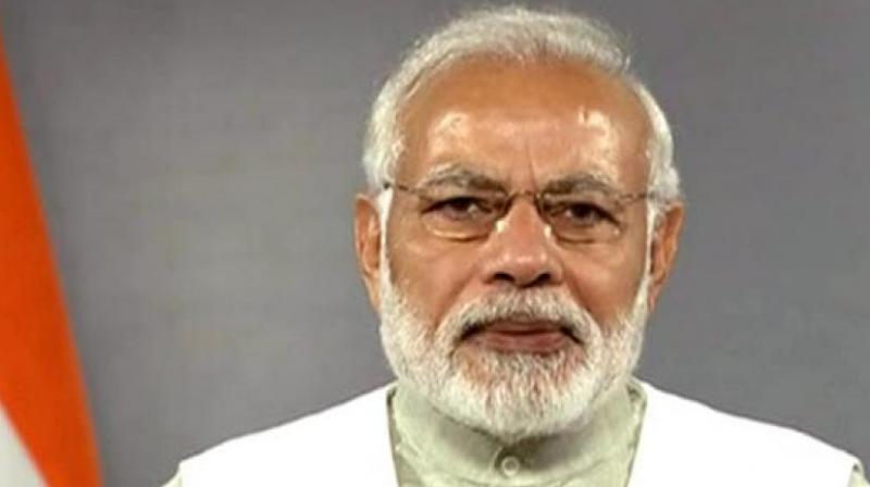 Prime Minister Narendra Modi was interacting with women associated with Self Help Groups through video conferencing on the Narendra Modi (NaMo) app. (Photo: ANI) Prime Minister Narendra Modi was interacting with women associated with Self Help Groups through video conferencing on the Narendra Modi (NaMo) app. (Photo: ANI)