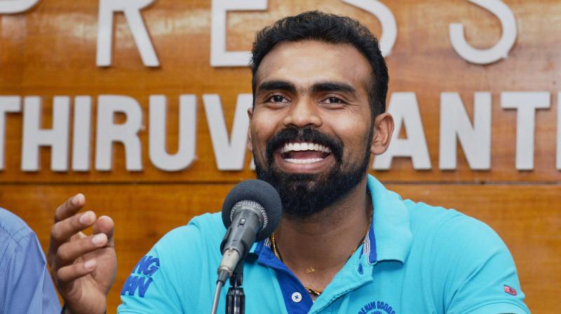 Being the goalkeeper-captain of India, PR Sreejesh believes that he already has to act as a semi-coach on the field. (Photo: PTI) Being the goalkeeper-captain of India, PR Sreejesh believes that he already has to act as a semi-coach on the field. (Photo: PTI)