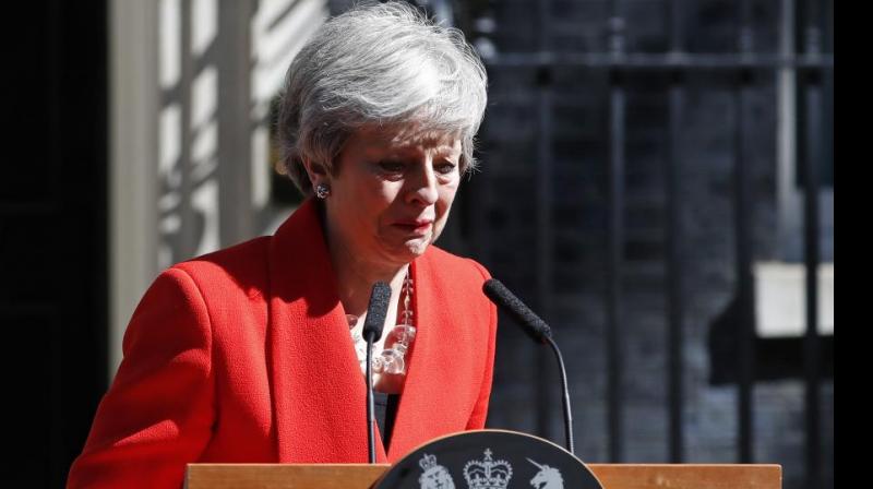 This is May's final important acts as prime minister before resigning on Wednesday. (Photo: File) This is May's final important acts as prime minister before resigning on Wednesday. (Photo: File)