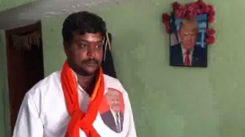 Bussa Krishna while speaking to ANI. (Photo: ANI) Bussa Krishna while speaking to ANI. (Photo: ANI)