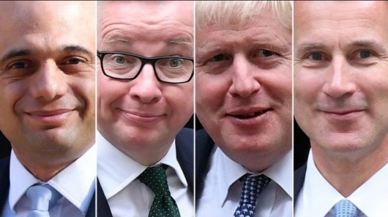 Conservative MPs will decide Thursday who will join Boris Johnson in the final two battling to become Britain's next prime minister, with three contenders jostling for the second spot. (Photo: AFP) Conservative MPs will decide Thursday who will join Boris Johnson in the final two battling to become Britain's next prime minister, with three contenders jostling for the second spot. (Photo: AFP)
