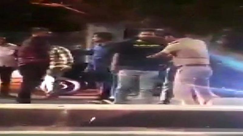 The incident took place on June 14, however, the incident came to light recently when a video of the same went viral on social media. (Photo: ANI) The incident took place on June 14, however, the incident came to light recently when a video of the same went viral on social media. (Photo: ANI)