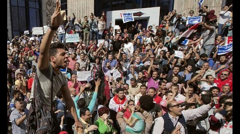 Egypt's President Abdel-Fattah el-Sissi is a close ally of Trump, whose announcement triggered protests across the world. (Photo: AP) Egypt's President Abdel-Fattah el-Sissi is a close ally of Trump, whose announcement triggered protests across the world. (Photo: AP)