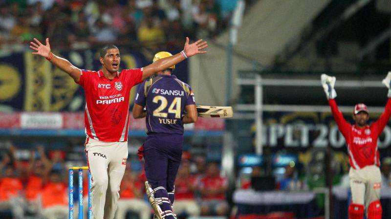 South African fast bowler Beuran Hendricks will replace injured Alzarri Joseph of West Indies at Mumbai Indians for the rest of the Indian Premier League, the franchise announced on Tuesday. (Photo: PTI) South African fast bowler Beuran Hendricks will replace injured Alzarri Joseph of West Indies at Mumbai Indians for the rest of the Indian Premier League, the franchise announced on Tuesday. (Photo: PTI)