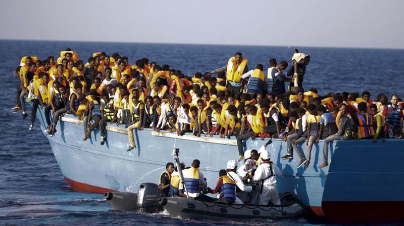 A study that draws a link between temperature and international migration on a global scale, and finds a link. (Photo: AP) A study that draws a link between temperature and international migration on a global scale, and finds a link. (Photo: AP)