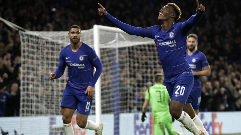 Chelsea are also favourites to secure a Europa League final berth after being handed a last four clash with unheralded Eintracht. (Photo: AP) Chelsea are also favourites to secure a Europa League final berth after being handed a last four clash with unheralded Eintracht. (Photo: AP)