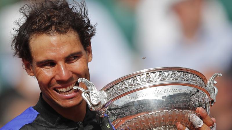 Rafael Nadal defeated Stanislas Wawrinka 6-2 6-3 6-1 in the French Open final. (Photo: AP) Rafael Nadal defeated Stanislas Wawrinka 6-2 6-3 6-1 in the French Open final. (Photo: AP)