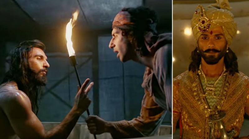 Some stills from the movie 'Padmaavat'. Some stills from the movie 'Padmaavat'.