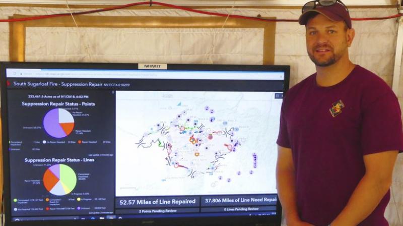 The Moderate Resolution Imaging Spectroradiometer uses two satellites that detect active fire and burned areas. (Photo: AP) The Moderate Resolution Imaging Spectroradiometer uses two satellites that detect active fire and burned areas. (Photo: AP)