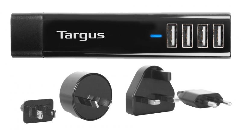 It has four smart USB slots which adjust to the exact charge required by each device. It has four smart USB slots which adjust to the exact charge required by each device.