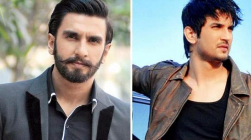 Ranveer Singh and Sushant Singh Rajput. Ranveer Singh and Sushant Singh Rajput.