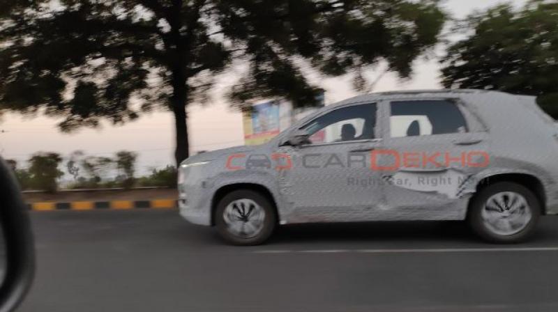 The SUV will be revealed in April 2019. The SUV will be revealed in April 2019.