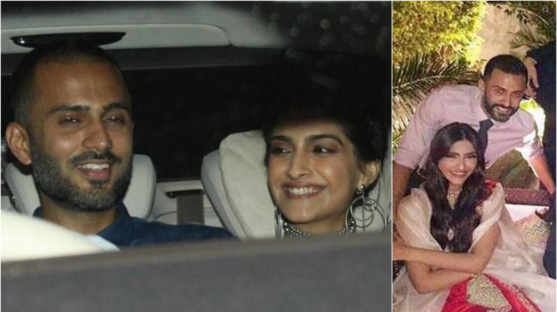 Anand Ahuja and Sonam Kapoor. Anand Ahuja and Sonam Kapoor.