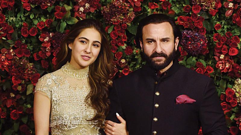 Saif Ali Khan and Sara Ali Khan Saif Ali Khan and Sara Ali Khan