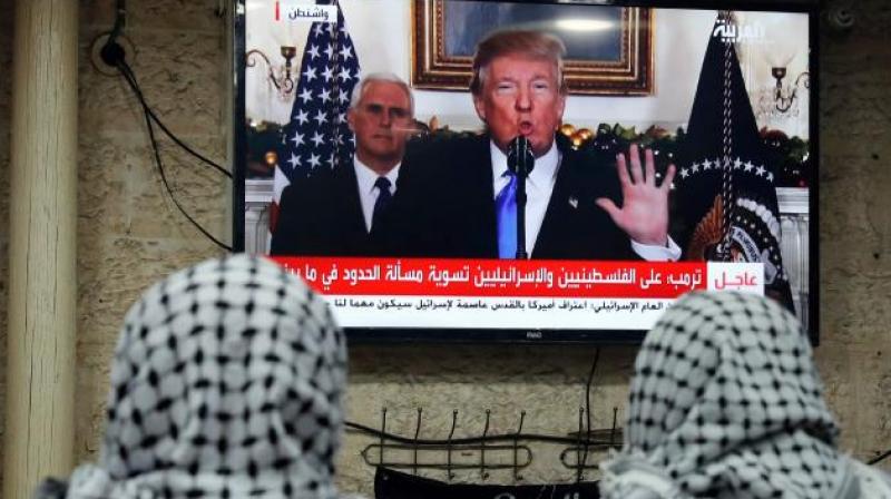 Trump’s recognition of Jerusalem has infuriated the Arab world and upset Western allies, who say it is a blow to peace efforts and risks sparking more violence in the region. (Photo: File) Trump’s recognition of Jerusalem has infuriated the Arab world and upset Western allies, who say it is a blow to peace efforts and risks sparking more violence in the region. (Photo: File)