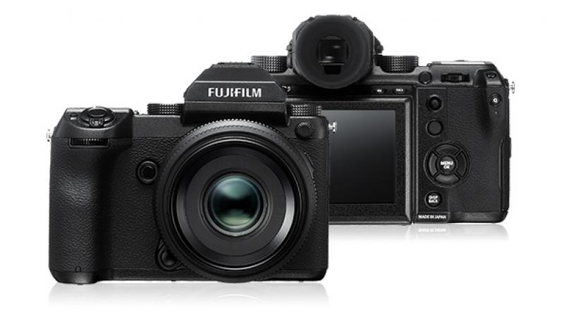 The Fujifilm GFX 50S mirrorless camera is priced at a whopping Rs 5,11,999 for the body alone. The Fujifilm GFX 50S mirrorless camera is priced at a whopping Rs 5,11,999 for the body alone.