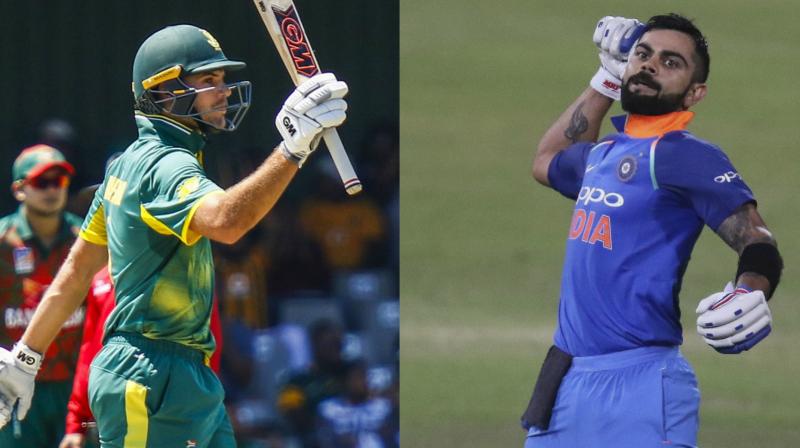 Virat Kohli-led India still have a two-match cushion in the six-ODI series. They lead 3-1 after winning the first in Durban by six wickets, the second in Centurion by nine wickets and the third in Cape Town by 124 runs. (Photo: AFP / AP) Virat Kohli-led India still have a two-match cushion in the six-ODI series. They lead 3-1 after winning the first in Durban by six wickets, the second in Centurion by nine wickets and the third in Cape Town by 124 runs. (Photo: AFP / AP)