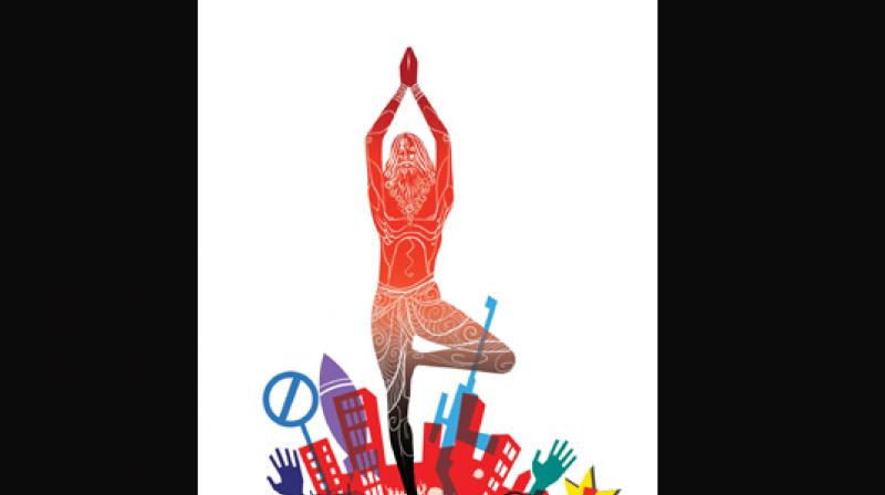 The first International Day of Yoga was held in 2015. The first International Day of Yoga was held in 2015.