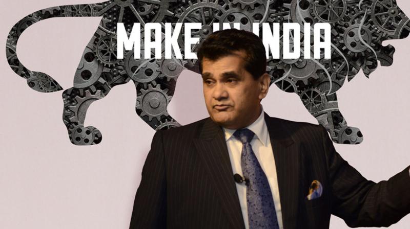Niti Aayog CEO Amitabh Kant said one of the things which Prime Minister Narendra Modi has been focusing on in recent times is the target of becoming a USD 5 trillion economy by 2024 and subsequently a USD 10 trillion economy by 2030. (Photo: File) Niti Aayog CEO Amitabh Kant said one of the things which Prime Minister Narendra Modi has been focusing on in recent times is the target of becoming a USD 5 trillion economy by 2024 and subsequently a USD 10 trillion economy by 2030. (Photo: File)