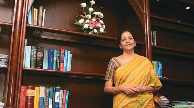Sitharaman also credited her elevation to a cabinet rank minister to 'cosmic grace' and support from party leadership. (Photo: Facebook) Sitharaman also credited her elevation to a cabinet rank minister to 'cosmic grace' and support from party leadership. (Photo: Facebook)