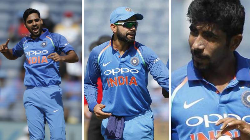 Rohit Sharma hit 202 runs to maintain the No.2 spot in the batting chart. (Photo: BCCI / AP) Rohit Sharma hit 202 runs to maintain the No.2 spot in the batting chart. (Photo: BCCI / AP)