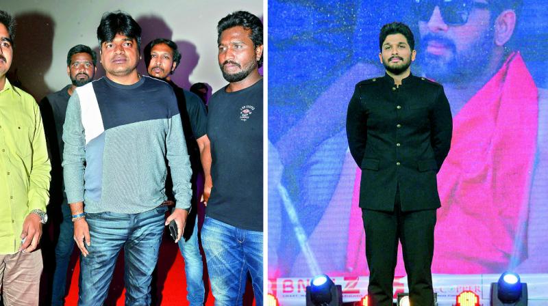 Harish Shankar and Allu Arjun Harish Shankar and Allu Arjun