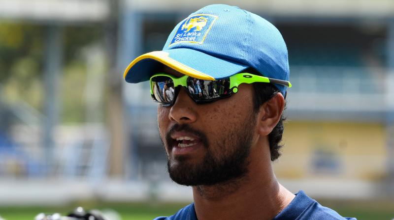 Chandimal refused to take the field for two hours on the third day of the second Test against the West Indies last month after he was accused of ball tampering on the previous day. (Photo: AFP) Chandimal refused to take the field for two hours on the third day of the second Test against the West Indies last month after he was accused of ball tampering on the previous day. (Photo: AFP)