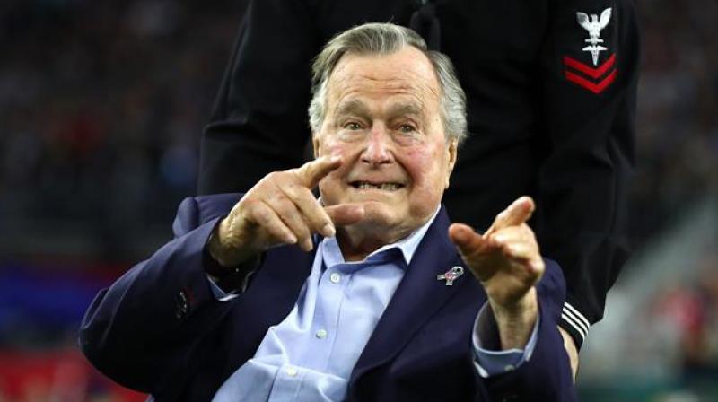 ‘As you know from looking at my family,’ Bush said, humility ‘is a certain heritage, that's what they expect, and we're not seeing that’ in Trump. (Photo: AFP) ‘As you know from looking at my family,’ Bush said, humility ‘is a certain heritage, that's what they expect, and we're not seeing that’ in Trump. (Photo: AFP)