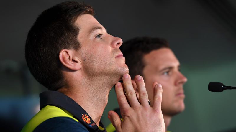 The Australian skipper initially said the calls had been "interesting," then when later asked why DRS was interesting, he said: "I think everything. I don't want to talk about DRS. It's just - it is what it is." (Photo: AFP) The Australian skipper initially said the calls had been "interesting," then when later asked why DRS was interesting, he said: "I think everything. I don't want to talk about DRS. It's just - it is what it is." (Photo: AFP)