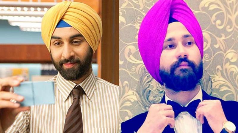 Turbanator: Jaspreet Singh and Ranbir Kapoor in 'Rocket Singh.' Turbanator: Jaspreet Singh and Ranbir Kapoor in 'Rocket Singh.'