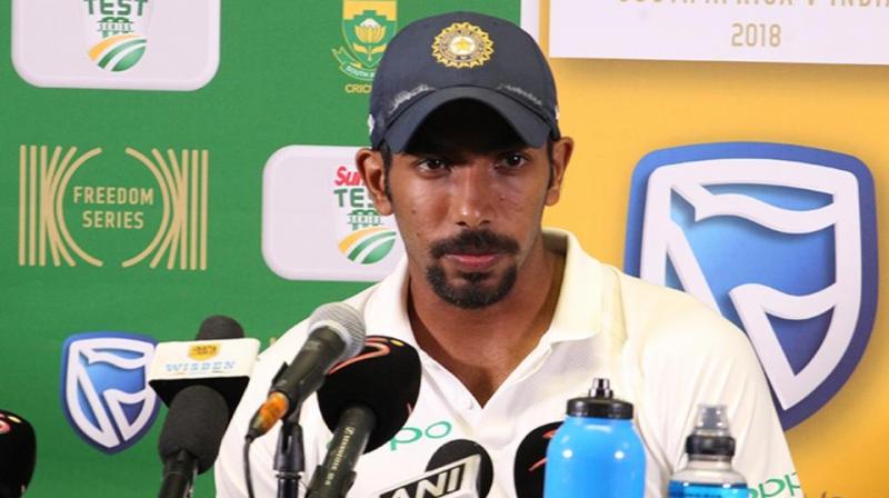 "I believe the game is still hanging in a balance. What is crucial is for us to pressurise the opponents by picking up some early wickets. We are looking to keep our momentum going through the rest of the game," said Jasprit Bumrah. (Photo: BCCI) "I believe the game is still hanging in a balance. What is crucial is for us to pressurise the opponents by picking up some early wickets. We are looking to keep our momentum going through the rest of the game," said Jasprit Bumrah. (Photo: BCCI)