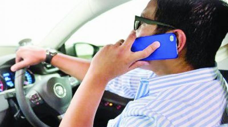 As advanced self-driving features are increasingly added to conventional cars, signs of serious driver distraction could be employed to trigger protective measures. (Representational image) As advanced self-driving features are increasingly added to conventional cars, signs of serious driver distraction could be employed to trigger protective measures. (Representational image)