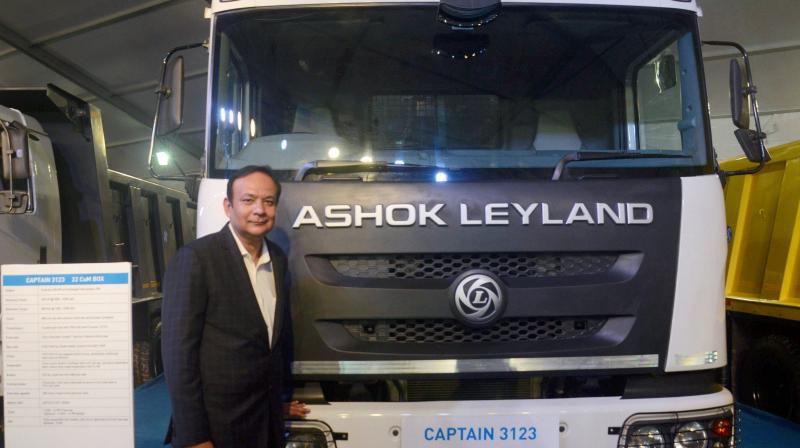 Ashok Leyland resumes production. (PTI Photo) Ashok Leyland resumes production. (PTI Photo)