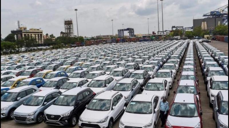 Carmakers tie-up with banks to offer low interest rate schemes to attract customers. (Photo- PTI) Carmakers tie-up with banks to offer low interest rate schemes to attract customers. (Photo- PTI)
