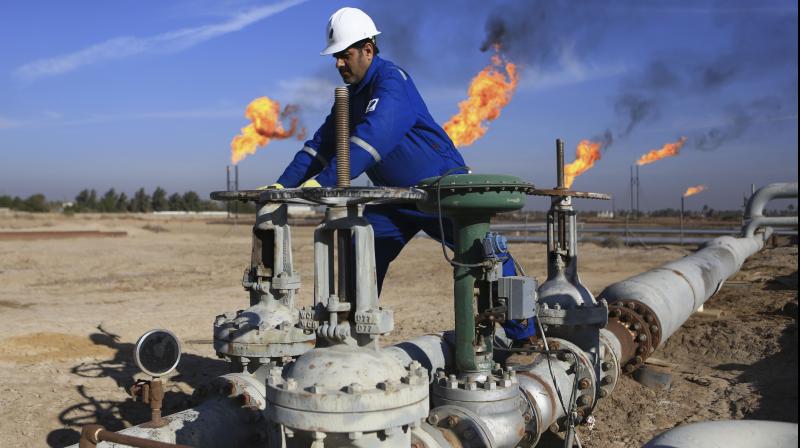 Crude oil imports fell to 14.61 million tonnes. (AP Photo) Crude oil imports fell to 14.61 million tonnes. (AP Photo)