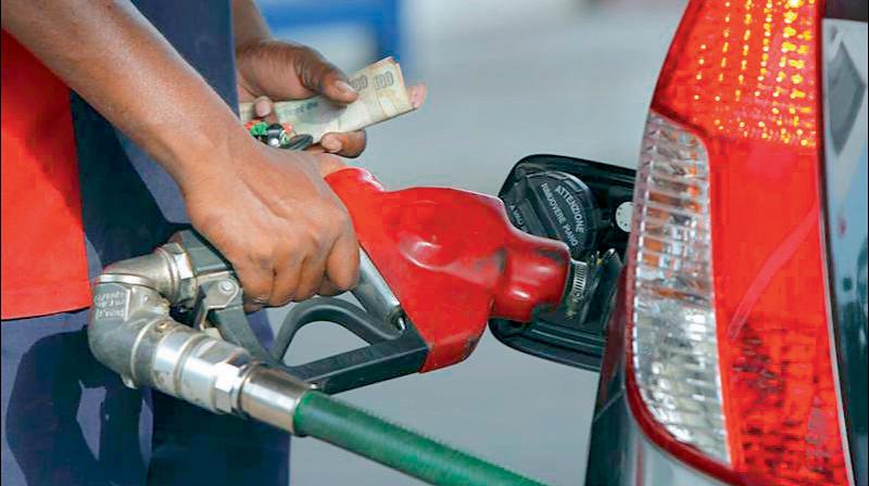 Diesel price touch new record high today. (PTI Photo) Diesel price touch new record high today. (PTI Photo)