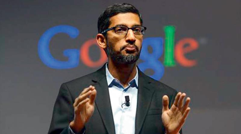 Google CEO Sundar Pichai disappointed with Donald Trumps foreign work visa suspension. (PTI Photo)