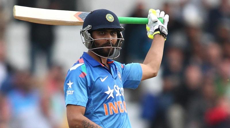 Ravindra Jadeja Smashes Six Sixes in an Over in a T20 Match Ravindra Jadeja Smashes Six Sixes in an Over in a T20 Match