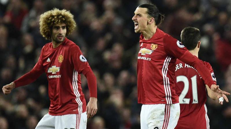 Ibrahimovic has made only seven appearances for United this term, scoring just once in a shock League Cup loss at Bristol City. (Photo: AFP) Ibrahimovic has made only seven appearances for United this term, scoring just once in a shock League Cup loss at Bristol City. (Photo: AFP)