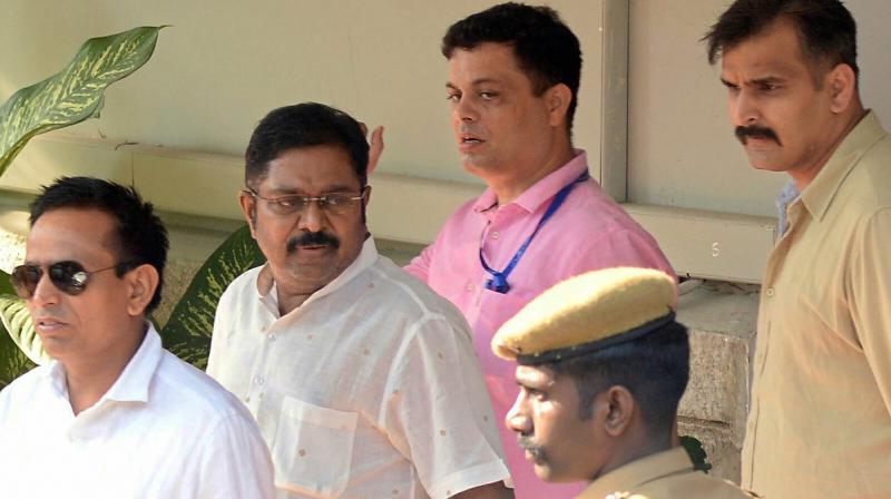 AIADMK (Amma) leader TTV Dhinakaran (Photo: PTI) AIADMK (Amma) leader TTV Dhinakaran (Photo: PTI)