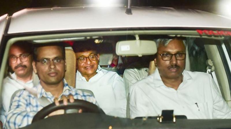 After his arrest, doctors from the Ram Manohar Lohia Hospital conducted medical examination at the CBI headquarters. (Photo: PTI) After his arrest, doctors from the Ram Manohar Lohia Hospital conducted medical examination at the CBI headquarters. (Photo: PTI)