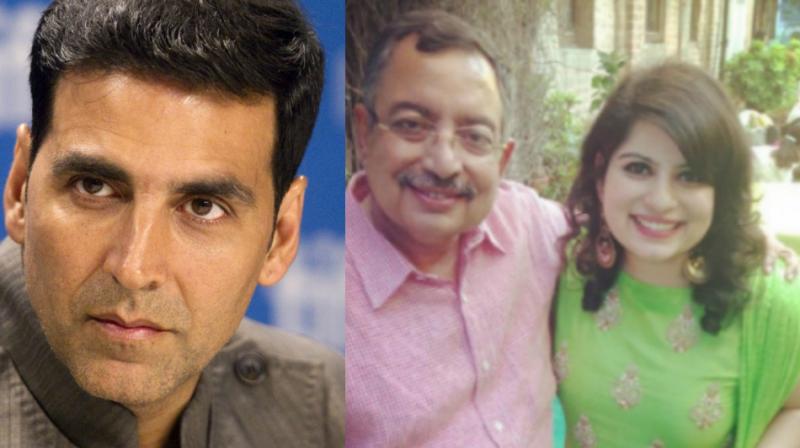 Akshay Kumar, Vinod and Mallika Dua. Akshay Kumar, Vinod and Mallika Dua.