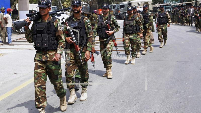 Soldiers had also been deployed during the 2013 elections. Representational image. (Photo: AP) Soldiers had also been deployed during the 2013 elections. Representational image. (Photo: AP)