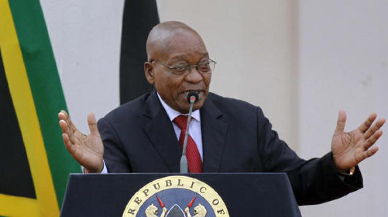 South African President Jacob Zuma. (Photo: AP) South African President Jacob Zuma. (Photo: AP)