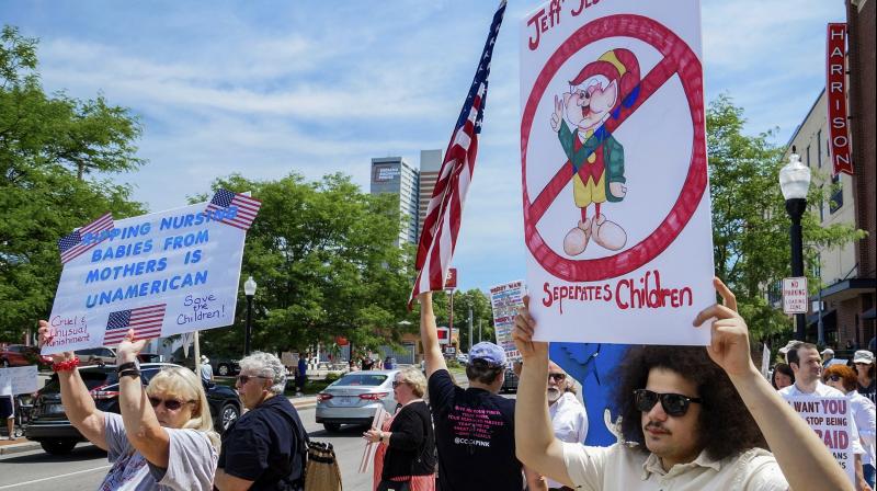 Administration officials have defended the tactic as necessary to secure the border and suggested it would act as a deterrent to illegal immigration. (Photo: AP) Administration officials have defended the tactic as necessary to secure the border and suggested it would act as a deterrent to illegal immigration. (Photo: AP)