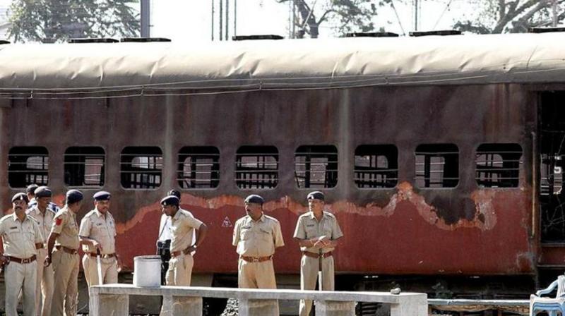 S-6 coach of Sabarmati Express during the 2002 Godhra riots. (Photo: File | PTI) S-6 coach of Sabarmati Express during the 2002 Godhra riots. (Photo: File | PTI)